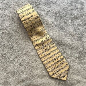 Museum Artifacts All Silk Musical Notes Tie